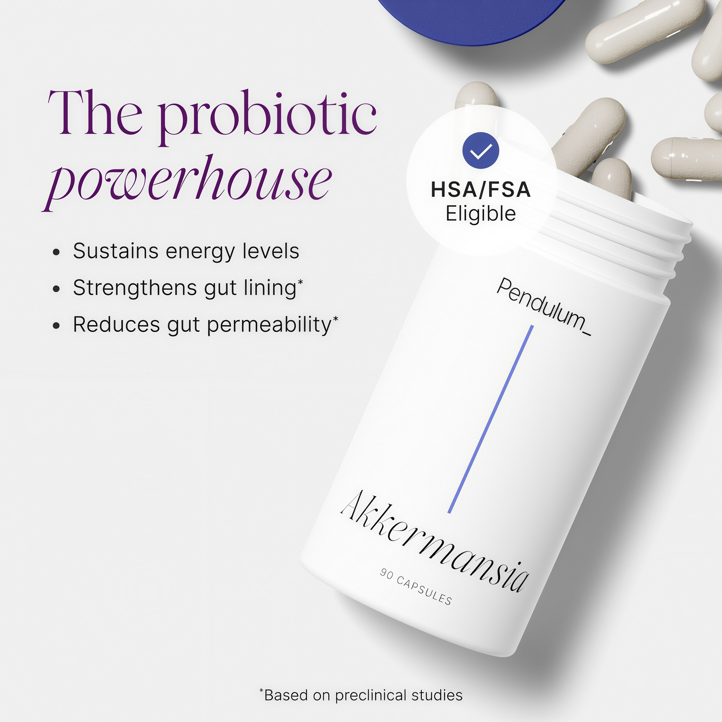 Pendulum Akkermansia 90 CAPSULES